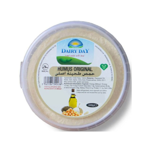 P10563 Dairy Day Hummus Tahina Dip 1x440g