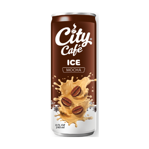 P12493 City Cafe Mocha Ice Coffee 24x180ml